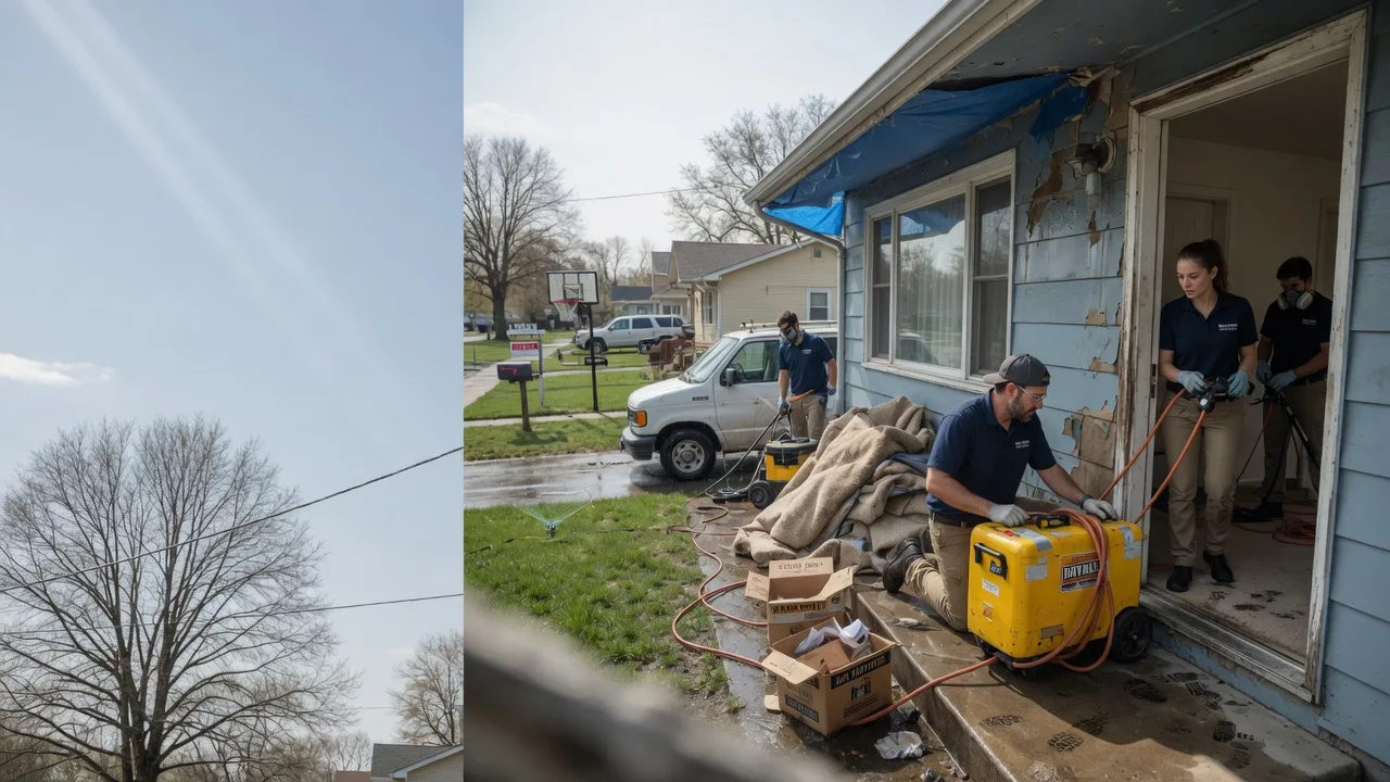 Basement Flood Cleanup in Clayton, ID near me